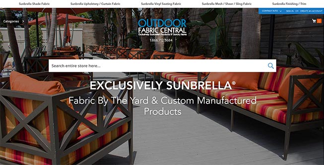 Outdoor Fabric Central